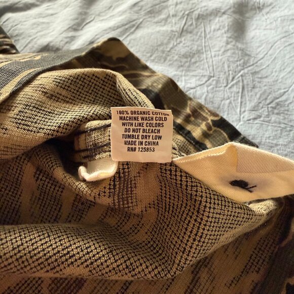 Taylor Stitch The Jungle Shirt in Tiger Camo - Size XL/44 - Picture 4 of 6